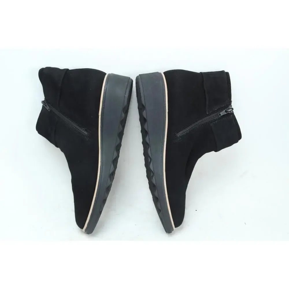 Clarks Sharon Salon Booties wedge Women's Sz 7.5 M ankle boots bootie Shoes